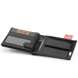 Skórzany portfel męski Peterson