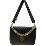 Chanelka Laura Biaggi  listonoszka ze złotym łańcuchem