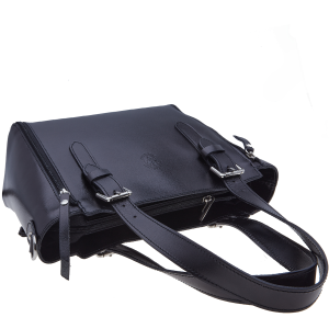 Czarna torebka za skóry