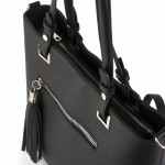 Czarna torebka ze skóry