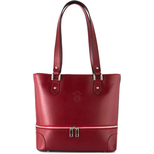 VERA PELLE Klasyczna Torebka ze Skóry