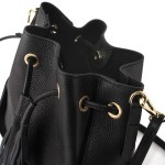 Skórzana torebka mały worek ze skóry