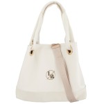 Laura Biaggi torebka shopper A4  jasny beż ( id 1282)