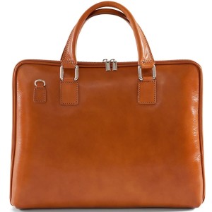 Tył skórzanej teczki Damskiej Vera Pelle