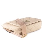 Pikowana torebka z klapką Laura Biaggi