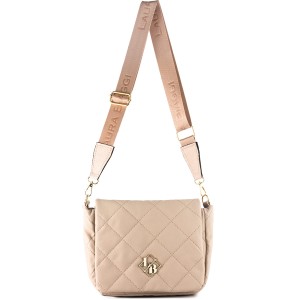 Pikowana torebka listonoszka Laura Biaggi z klapką na ramię