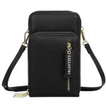 GALLANTRY czarna mini torebka portfel na ramię