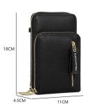 Mini torebka Gallantry czarna wymiary