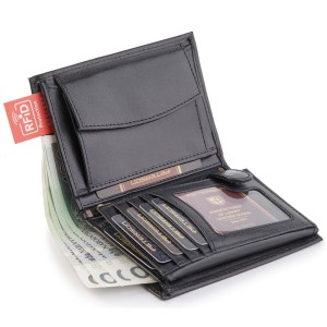 PETRSON męski portfel ze skóry