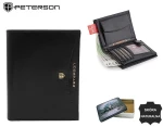 Skórzany męski portfel PETERSON