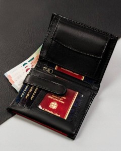 Rozbudowany portfel męski ze skóry Peterson