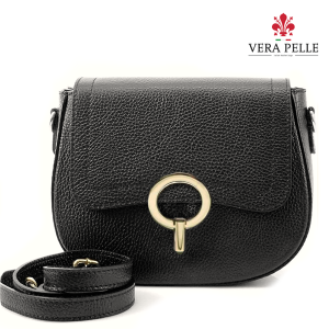 Mała torebka damska z klapką -  ze skóry.png