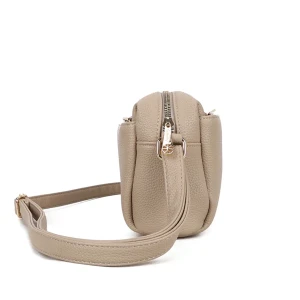 mała torebka listonoszka- trzy-zamki-eko-skóra-długi regulowany pasek