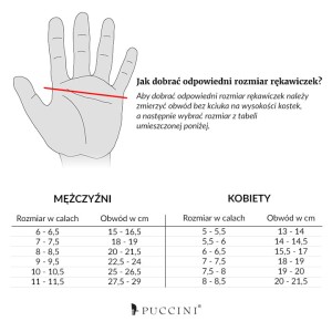 Rozmiary Rękawic