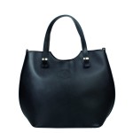 Vera Pelle czarna torebka skórzana Zara (id 88)