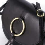 Skórzana Listonoszka Czarna