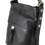 Czarny Worek skórzany