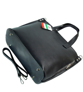 Vera Pelle Torebka Skórzana Skóra Licowa