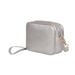 Srebrna listonoszka skórzana VERA PELLE