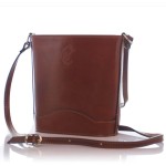 Vera Pelle Skórzana  Listonoszka  Brązowa (id 729)
