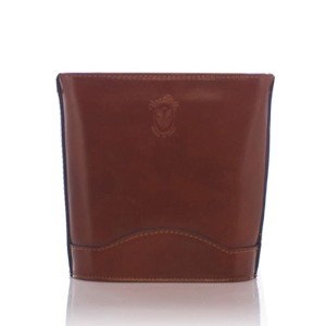 Vera Pelle Skórzana Torebka - Listonoszka Brązowa