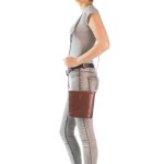 Skórzana brązowa Listonoszka