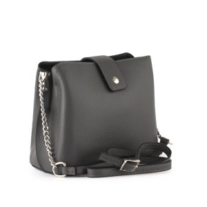 Torebka Kuferek z Łańcuszkiem ze Skóry