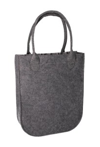 Shopper z filcu z nadrukiem- tył