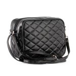 Pikowana Torebka Chanelka - czarna