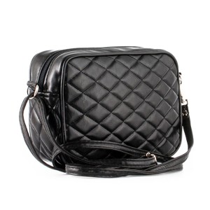 Pikowana Torebka Chanelka - czarna