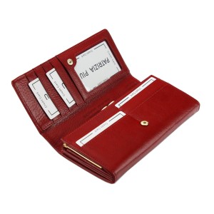 Portfel damski skórzany- wnętrze