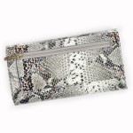 Portfel damski wężowa skóra - tył