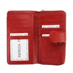 Damski portfel skórzany- wnętrze