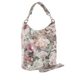 worek w kwiaty ze skóry naturalnej
