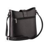 Vera Pelle Czarna  Listonoszka