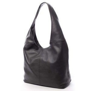 Włoska torebka worek ze skóry