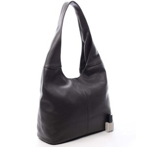 Skórzany worek na szerokim uchu