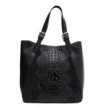 Torebka skóra krokodyla - Shopperbag