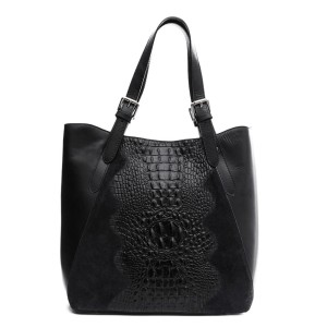 Torebka skóra krokodyla - Shopperbag