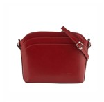  Skórzana Listonoszka Bordowa (L 174)