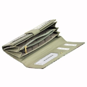 PATRIZIA PIU- portfel damski skórzany- wnętrze