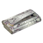 Portfel damski wężowa skóra - tył