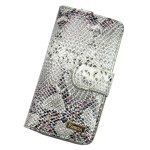 PATRIZIA PIU skórzany portfel damski - wężowy wzór (id 961)