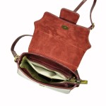 Woska  skórzana torebka istonoszka - wnetrze