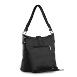 Klasyczna torebka worek ze skóry - tył