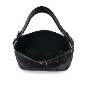 Skórzana torebka - worek - wnętrze