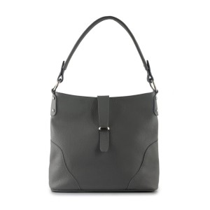 Klasyczna torebka worek ze skóry