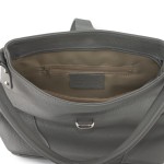 Skórzana torebka - worek - wnętrze