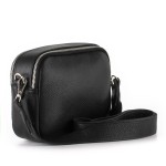 Czarna listonoszka na szerokim pasku - tył (przykładowe zdjęcie)