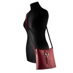 Vera Pelle Bordowa skórzana - Listonoszka